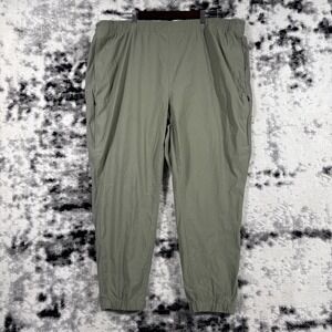 Eddie Bauer First Ascent‎ Pants Womens Size 24W Green Performance Outdoors